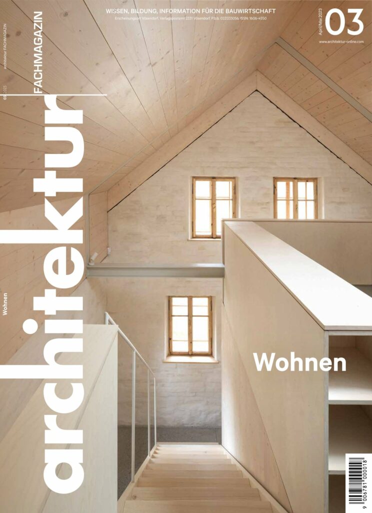 architektur fachmagazin naemas architekten publikation titelseite