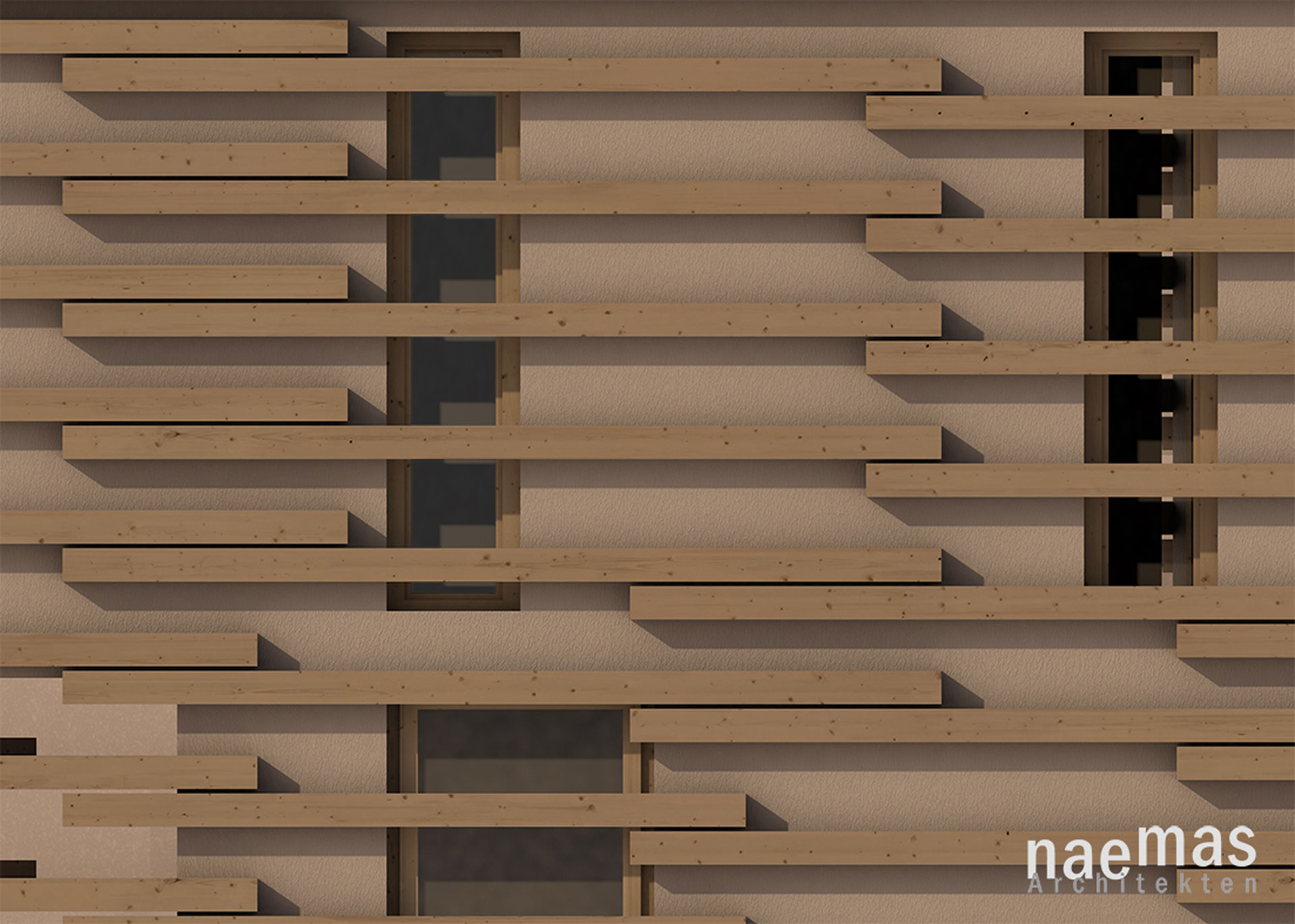 naemas stettiner huette wettbewerb fassade
